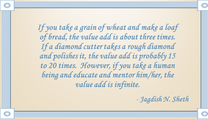 The Value of Education & Mentoring